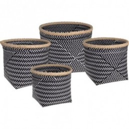 SET 4 CESTAS BAMBU...