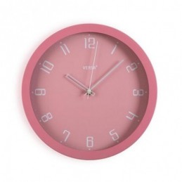 RELOJ PARED ROSA 30CM 18560812